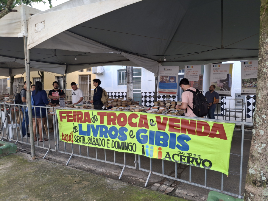 Sucesso de público Marcou o Fim de Semana na Feira de Troca e Venda de Livros e Gibis em Alegre